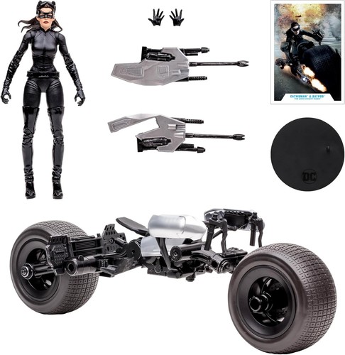 Catwoman batpod mcfarlane dc - &,