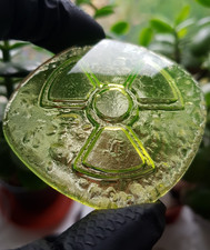 Uranium glass puddle/ grunge