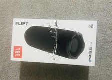 JBL Flip 7 Portable Bluetooth Speaker Black Water Proof Portable