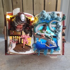 Spirited Away, Zuoban Studio, Studio Ghibli Anime Statue Book Diorama UK