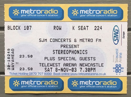 Stereophonics 2003 concert - 2003,