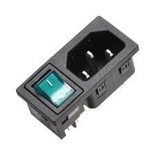 IEC320 C14 Inlet Module Male