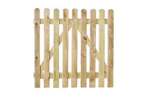 Wooden garden gate 3ft forest - gate,