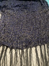 Purple And Grey Leopard Print