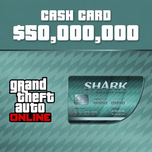 000 shark card - $50,000,000,