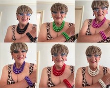 Pearl Necklace, Elasticated