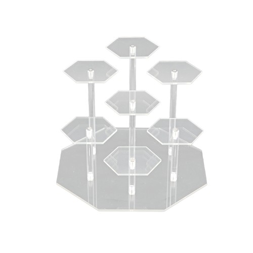 Pcs acrylic risers - 1, display
