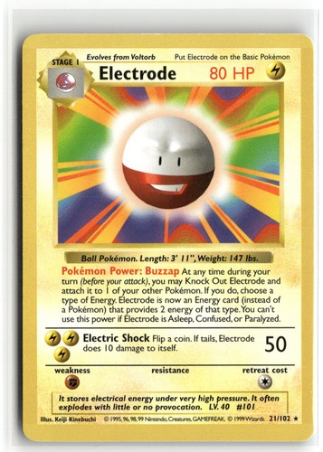 Electrode 021 102 base set - base,