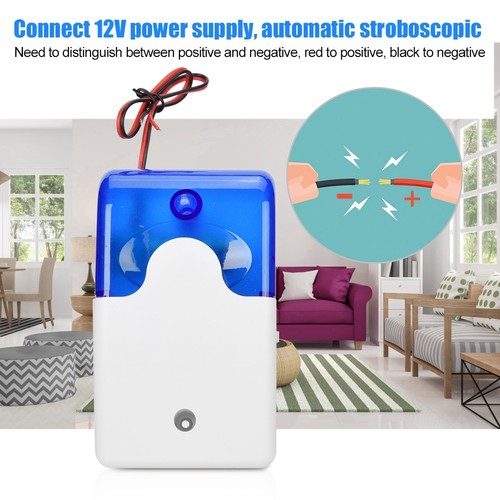 12v wired alarm - 12v,