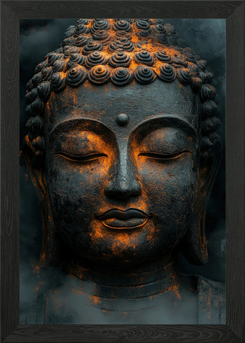 Buddha framed wall - framed, poster