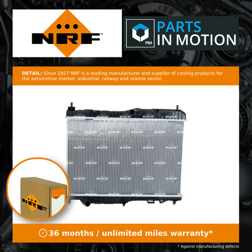 Radiator fits ford fiesta mk6 - radiator,