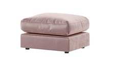 Plush velvet Corner Sofa Left