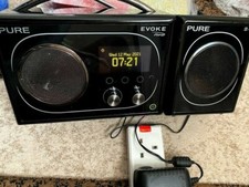 Pure Evoke Flow Black DAB