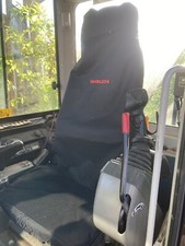 Heavy Duty Excavator Seat Cover to fit Takeuchi TB125, Embroided Waterproof