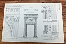 1928 print - edifices de rome
