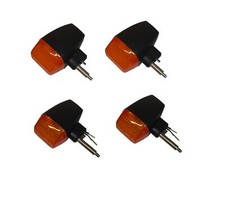 Turn Signals Set of 4 Front & Rear For Kawasaki GPZ 750 R ZX750G 1985-1986