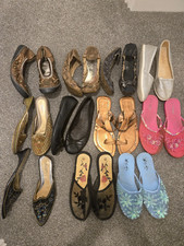 womens shoes UK size 7 bulk buy 11 x pairs 