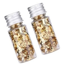 2x Edible Gold Leaf Flakes