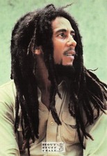 Bob Marley Postcard by