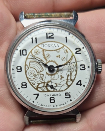 Pobeda watch mechanical - pobeda,