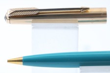 Vintage (c1960) Parker 61 Turquoise 0.9mm Mechanical Pencil with Custom Cap