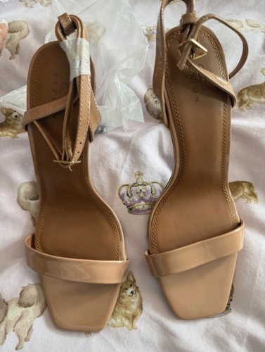 Asos women beige patent - asos,
