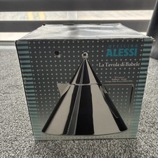 Alessi Italy 'Il Conico' Stainless Steel Kettle Aldo Rossi 1980s. Unused. Boxed