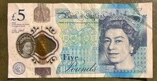 £5 Note AK56 139984 serial