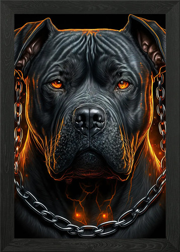 Cane corso unchained framed - unchained,