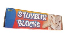 Chad Valley Stumblin' Blocks Building Blocks Game Similar To Jenga Complete