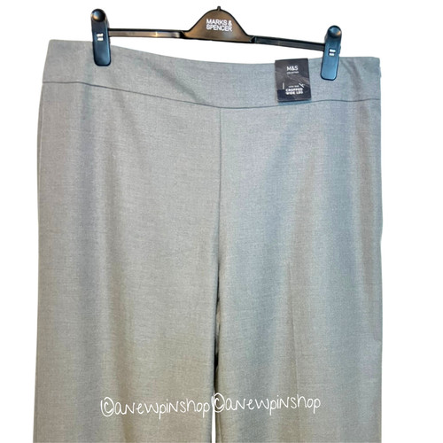 Ladies trousers mid grey - ladies,