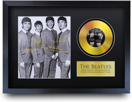The beatles signed fab four - signed,