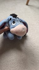 Vintage 2005 wWinnie The Pooh Disney Eeyore Plush Soft Cuddly Toy Teddy