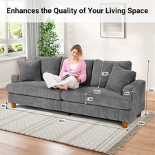 3 Seater 4 Seater Jumbo Cord