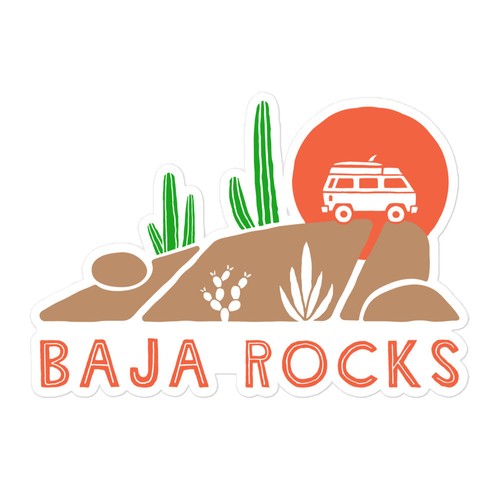 Baja rocks vanagon camper van - baja,