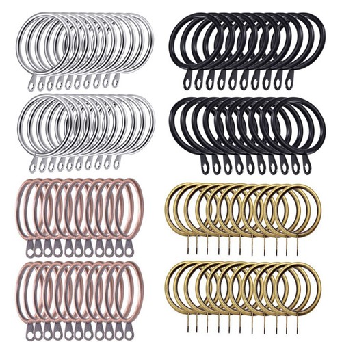 Metal curtain rings with - 60,