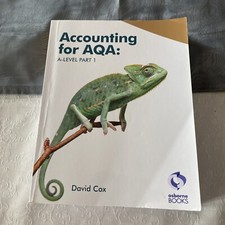 A - Level Accounting For AQA Textbook