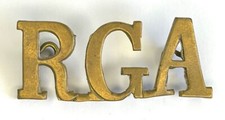 Royal Garrison Artillery Shoulder Title (W1)