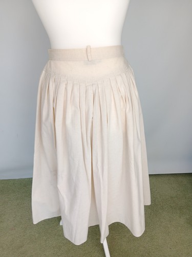 Vintage creme skirt - creme,