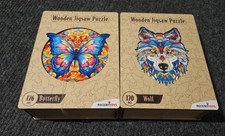 wolf Wooden Puzzle. plus