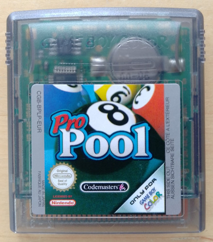 Pro pool nintendo - pro, gameboy