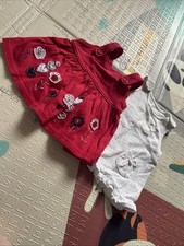 Two Baby Girls Summer Dresses In Size 0-3 Months