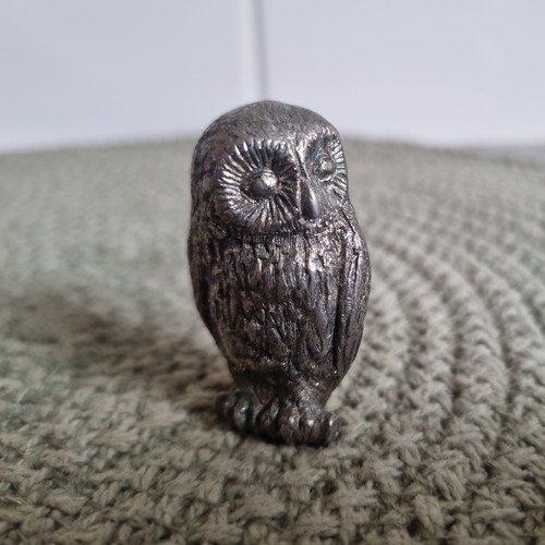 Vintage owl 5cm tall - owl,