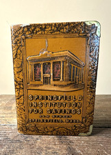 Antique Leather & Metal Book