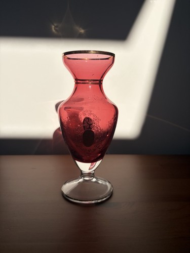 Vintage bohemian ruby art - vintage,