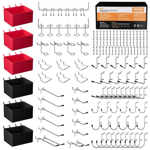 126pcs peg board - 126pcs,