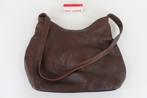 Mac leder brown leather - brown,