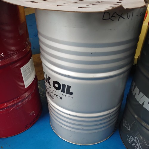 Oil barrel 205 ltr fire - ,