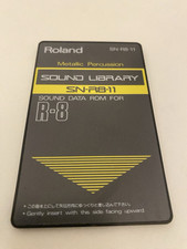 Roland SN-R8-11 Metallic Percussion Sound Data ROM CARD for R8