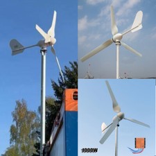 1000W 12V 24V 48V Wind Turbine Wind Power Generator Windmill & MPPT Controller